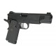 KJ Works Модель пистолета Colt M1911 MEU, CO2, черный, металл (КР07)
